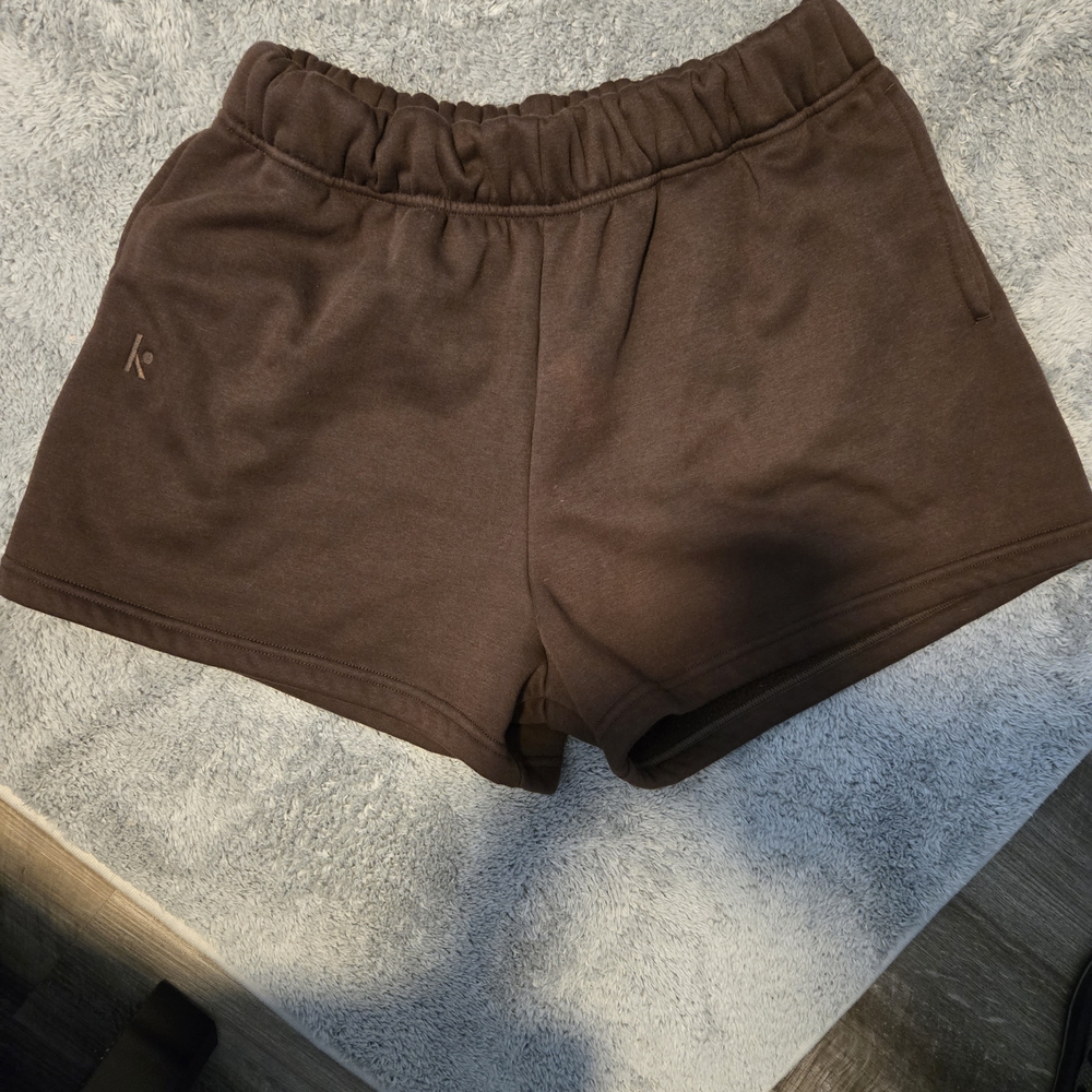 AMO Chocolate Brown Women's Athletic Shorts